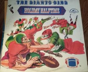 The Giants Sing Holiday Halftime
