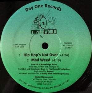 Hip Hop's Not Over / Mad Weed