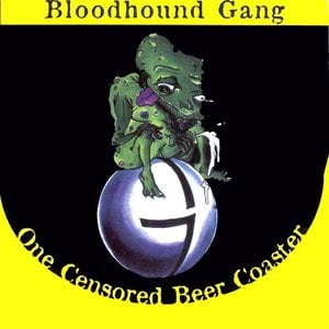 One Censored Beer Coaster