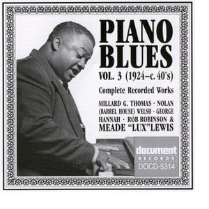 Piano Blues Vol. 3 1924-c.1940's