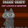 Cat Licking A Hamster - Single