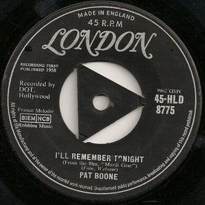 I'll Remember Tonight
