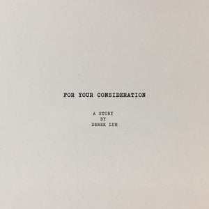 For Your Consideration