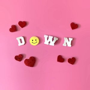 down