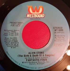 Alvin Stone (The Birth And Death Of A Gangster) Alvin Stone (The Birth And Death Of A Gangster)
