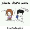 please don't leave