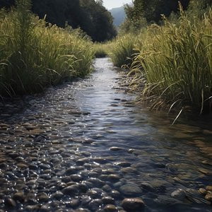 In the alluvial flow of the soul's journey