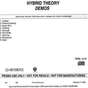 Hybrid Theory Complete Demos CD